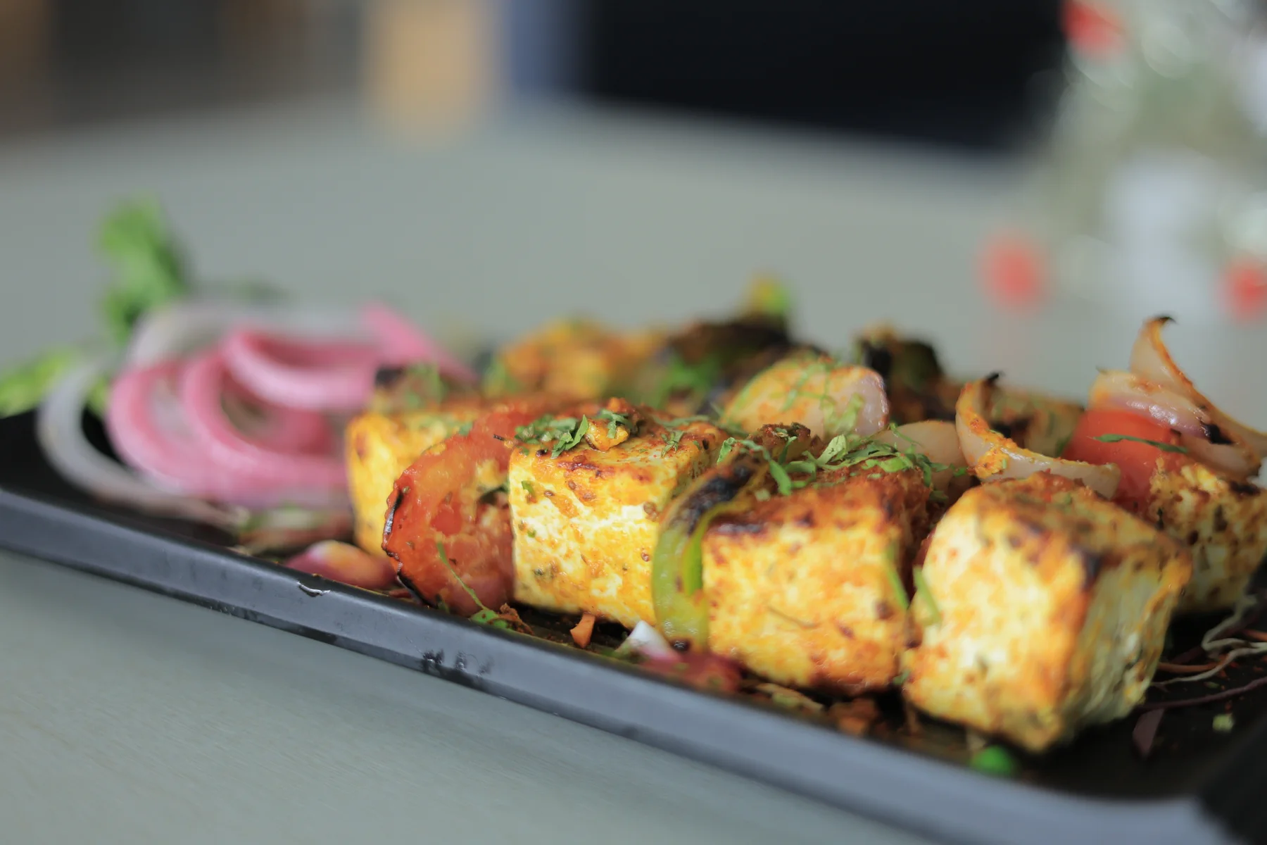 Paneer Tikka served at Dolphin Fun & Food